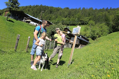 Hiking in Les Saisies in Summer